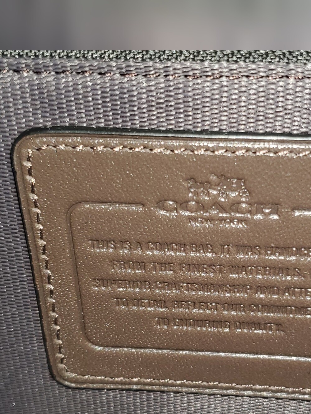 Coach Crosby Carryall - Mink - Picture 2 of 9